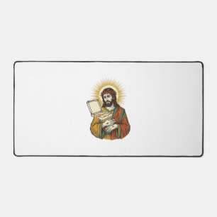 Alfrombrillas De Escritorio Caja de pizza vacía de Jesús nevera traición humor
