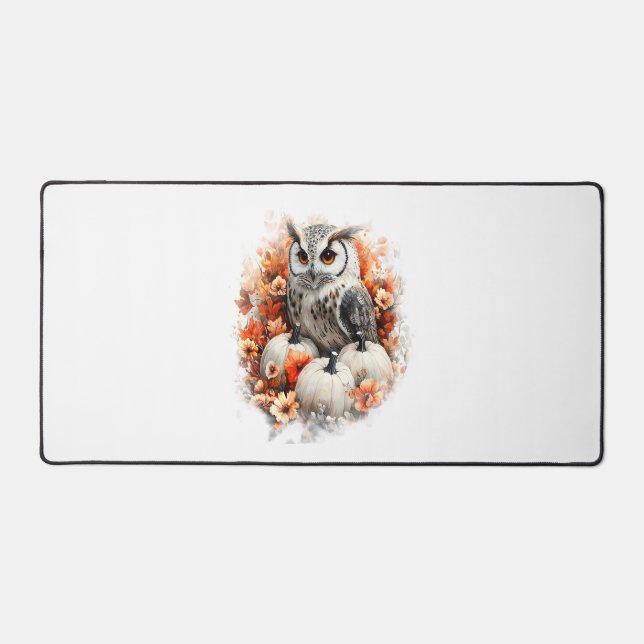 Alfrombrillas De Escritorio Calabaza de Owl Country (Anverso)