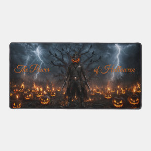 Alfrombrillas De Escritorio Calabaza espeluznante de Halloween Sheriff Vaquero