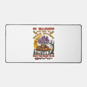 Alfrombrillas De Escritorio Calabaza Fantasma Gato Caldero Cualquier Cosa Hall