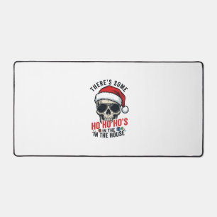 Alfrombrillas De Escritorio Calavera de Navidad Ho Ho Ho Humor Diseño