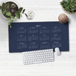 Alfrombrillas De Escritorio Calendario Azul de la Marina Moderna 2025<br><div class="desc">🌟 Esto es para el 2025 🌟 2025 Motocicleta de ratón Mat Escritorio de calendario de energía azul de la Marina. Esta versión está en azul marino de moda, pero los colores se pueden personalizar fácilmente. Póngase en contacto con nosotros en cedarandstring@gmail.com si necesita ayuda con el diseño o productos...</div>