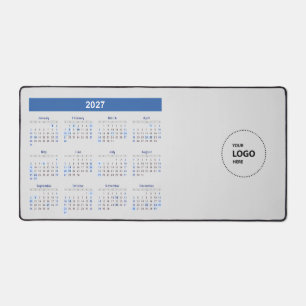 Alfrombrillas De Escritorio Calendario personalizado 2027 Logo