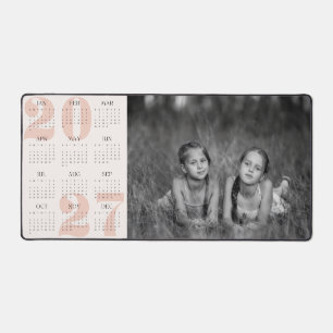 Alfrombrillas De Escritorio Calendario personalizado con foto y año 2027 Ratón