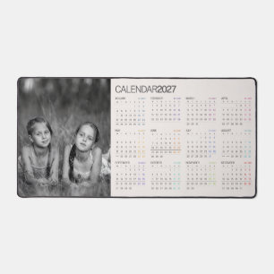 Alfrombrillas De Escritorio Calendario personalizado de gran foto 2027