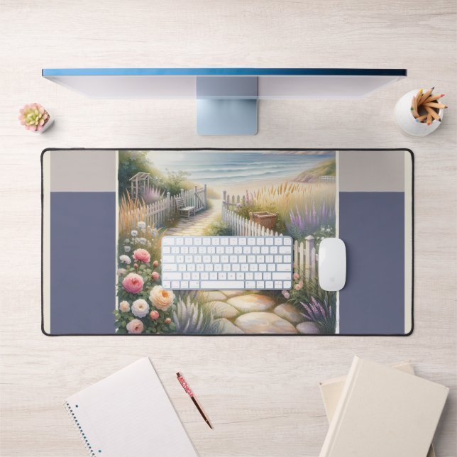 Alfrombrillas De Escritorio Camino de los jardines de la cabaña al mar (Oficina 1)