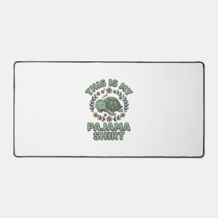 Alfrombrillas De Escritorio Camisa De Dormir De Tortuga Lindo Vintage Vector D