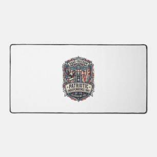 Alfrombrillas De Escritorio Camisa Patriota Motera Patriótica Camino Libertad 