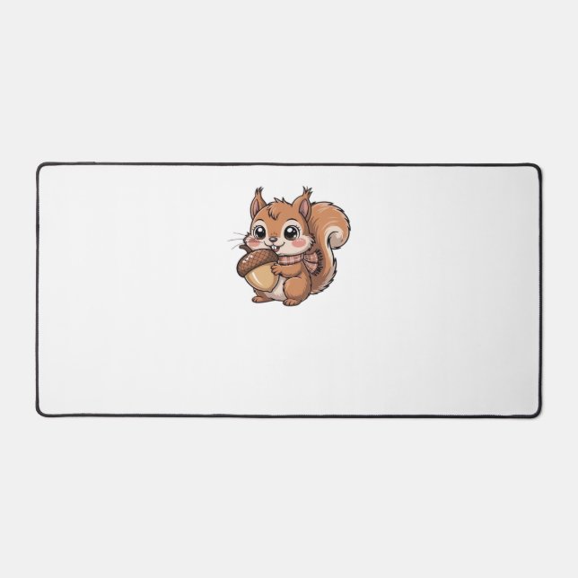 Alfrombrillas De Escritorio camiseta clásica de ardilla otoñal (Anverso)