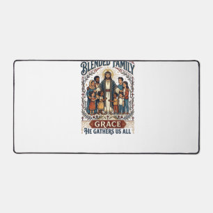 Alfrombrillas De Escritorio Camiseta Cristiana de Familia Mixta de Jesús