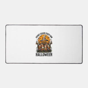 Alfrombrillas De Escritorio Camiseta de Bruja Calabaza Espantapájaros de Hallo
