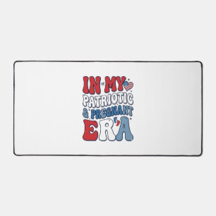 Alfrombrillas De Escritorio Camiseta de embarazo vintage de la era embarazada 