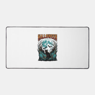Alfrombrillas De Escritorio Camiseta de grabado vintage cementerio de gatos de