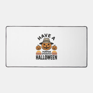 Alfrombrillas De Escritorio Camiseta de grabado vintage de Halloween de calaba