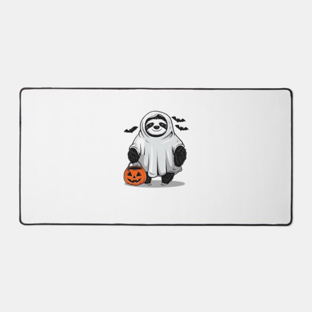 Alfrombrillas De Escritorio Camiseta de Halloween eslota Adorable y Spooky D (Anverso)