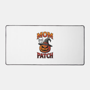 Alfrombrillas De Escritorio Camiseta de Mamá de Halloween Calabaza Huesos Arte