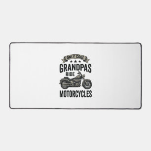 Alfrombrillas De Escritorio Camiseta de Motociclista Vintage para Abuelos Geni