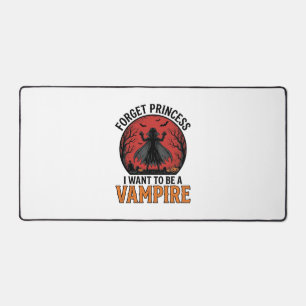 Alfrombrillas De Escritorio Camiseta de Princesa Vampiro Espeluznante Retro Di