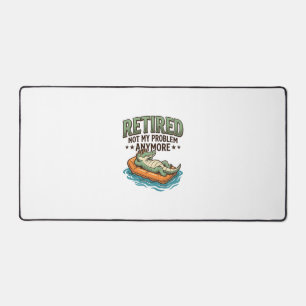 Alfrombrillas De Escritorio Camiseta de vacaciones de caimán no es mi problema