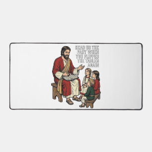 Alfrombrillas De Escritorio Camiseta divertida historia bíblica vintage profes