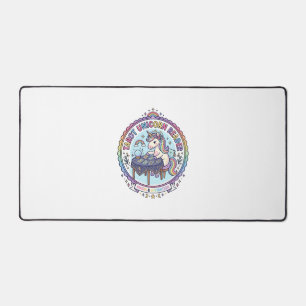 Alfrombrillas De Escritorio Camiseta Divertida Lector de Tarot de Unicornio Gr