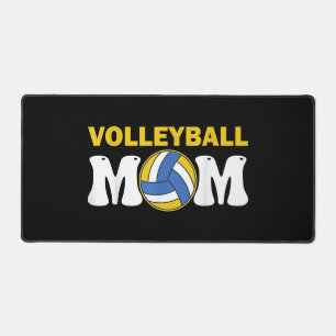 Alfrombrillas De Escritorio Camiseta divertida para mamá de voleibol femenino