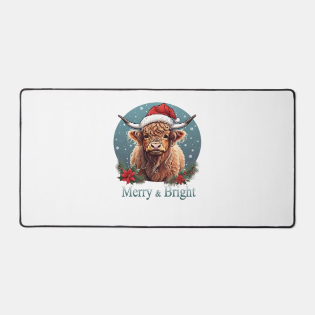 Alfrombrillas De Escritorio Camiseta esencial de vaca de Highland (Anverso)