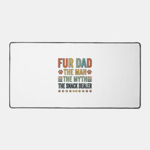 Alfrombrillas De Escritorio Camiseta Fur Dad The Snack Dealer Vintage Dog Love