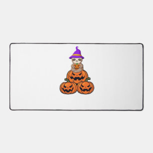 Alfrombrillas De Escritorio Camiseta Premium de Halloween de Perezoso