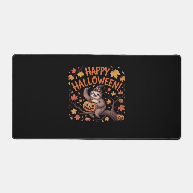 Alfrombrillas De Escritorio Camiseta sobredimensionada del Día de Halloween (Anverso)