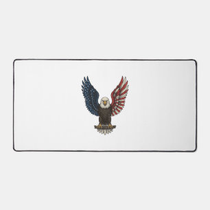 Alfrombrillas De Escritorio Camiseta vectorial águila patriótica vintage_1