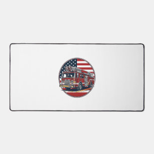 Alfrombrillas De Escritorio Camiseta Vectorial de Círculo de Bandera Americana