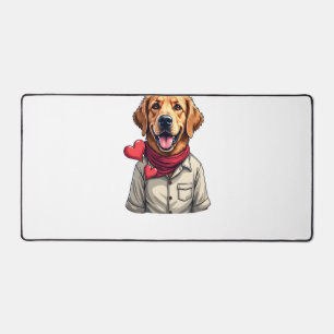 Alfrombrillas De Escritorio Camiseta Vintage de Amante de Golden Retriever Pat