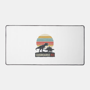 Alfrombrillas De Escritorio Camiseta Vintage de Dinosaurio Divertido Cousinsau