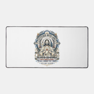 Alfrombrillas De Escritorio Camiseta vintage de Jesús Profecía Escatología Cri