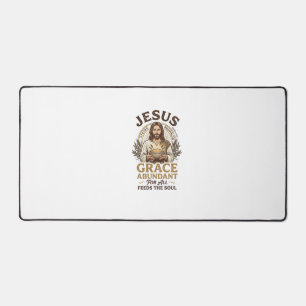 Alfrombrillas De Escritorio Camiseta Vintage Jesus Bowling Gráfica Cristiana_1