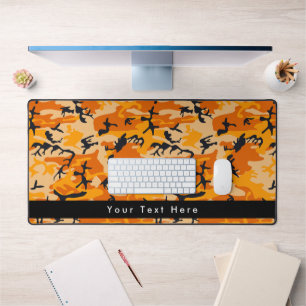Alfrombrillas De Escritorio Camo naranja, Camuflaje, Militar, Ejército