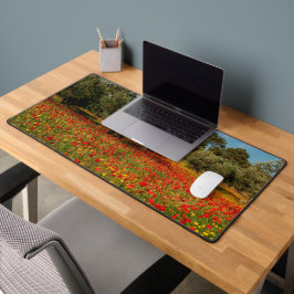 Alfrombrillas De Escritorio campo con flores y árboles