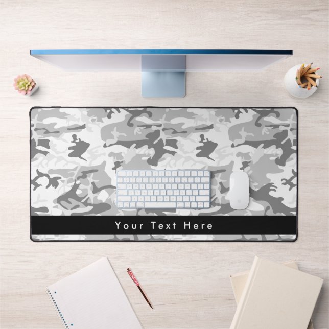 Alfrombrillas De Escritorio Camuflaje gris de nieve en invierno, ejército, ejé (Oficina 1)