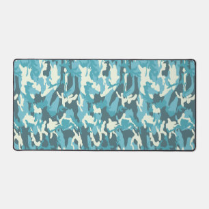 Alfrombrillas De Escritorio Camuflaje militar de invierno Blue Camo Fuerzas Ar