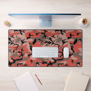 Alfrombrillas De Escritorio Camuflaje rojo y marrón, militar, ejército