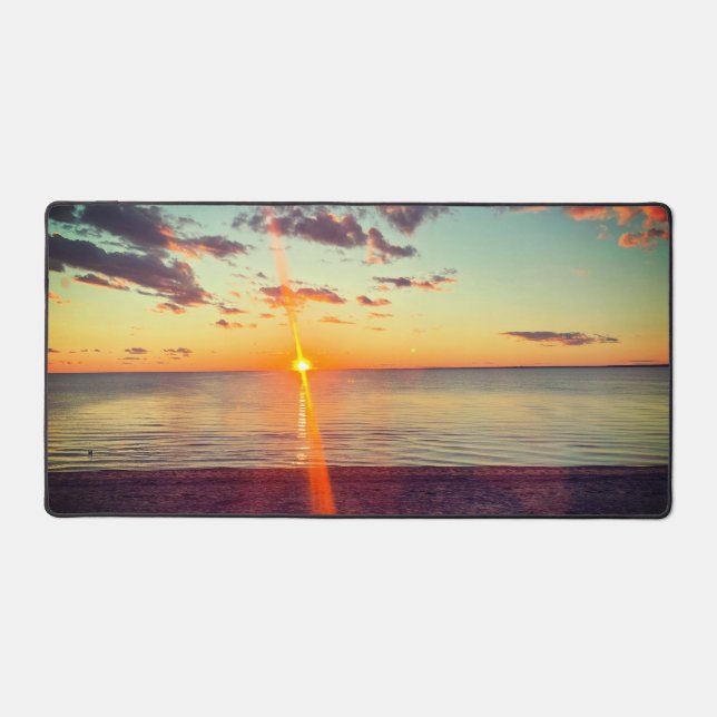 Alfrombrillas De Escritorio Cape Cod Beach Sunset Photo (Anverso)