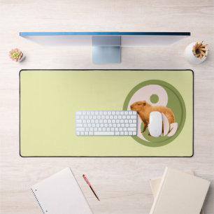 Alfrombrillas De Escritorio Capybara Zen Yin Yang Naturaleza Pacífica
