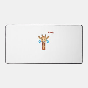 Alfrombrillas De Escritorio cara de jirafa feliz de emoji