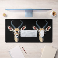 Cara divertida de gacela para amante del safari y 