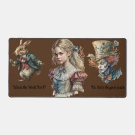 Alfrombrillas De Escritorio Caracteres de Alice in Wonderland (texto editable)