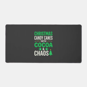 Alfrombrillas De Escritorio Caramelos de Navidad Cacao Caos Festivo