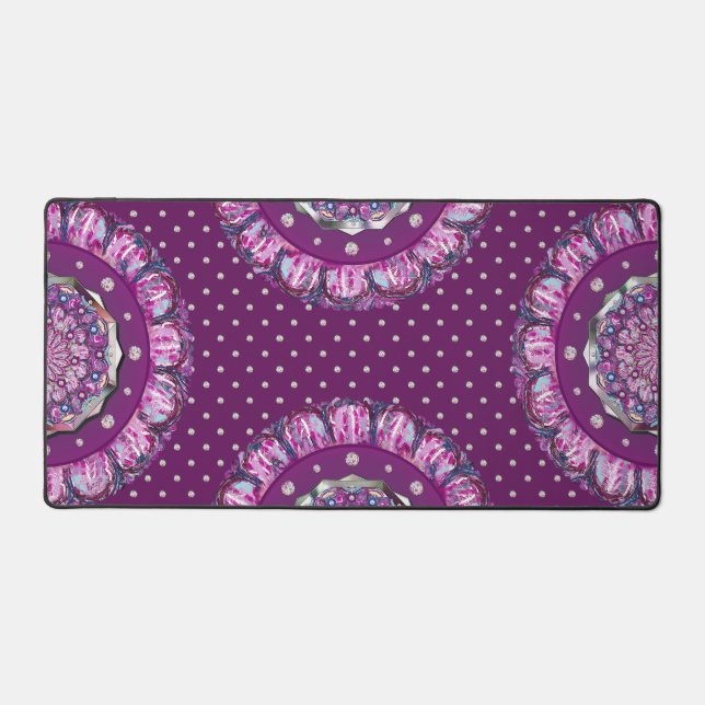 Alfrombrillas De Escritorio Cardinal red Rosace (Anverso)