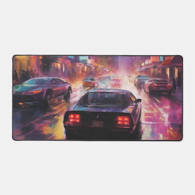 Alfrombrillas De Escritorio Carreras dinámica de Cityscape (Anverso)