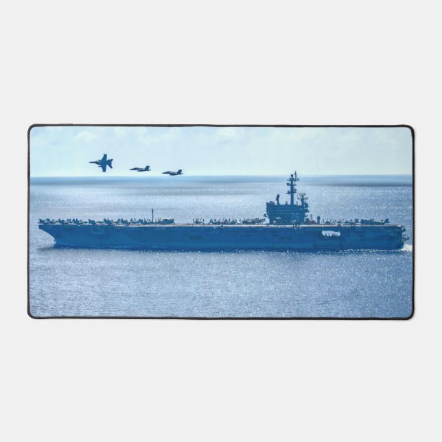 ALFROMBRILLAS DE ESCRITORIO CARRETERA DE AERONAVES DE LOS EE.UU. - CVN 76 (Anverso)